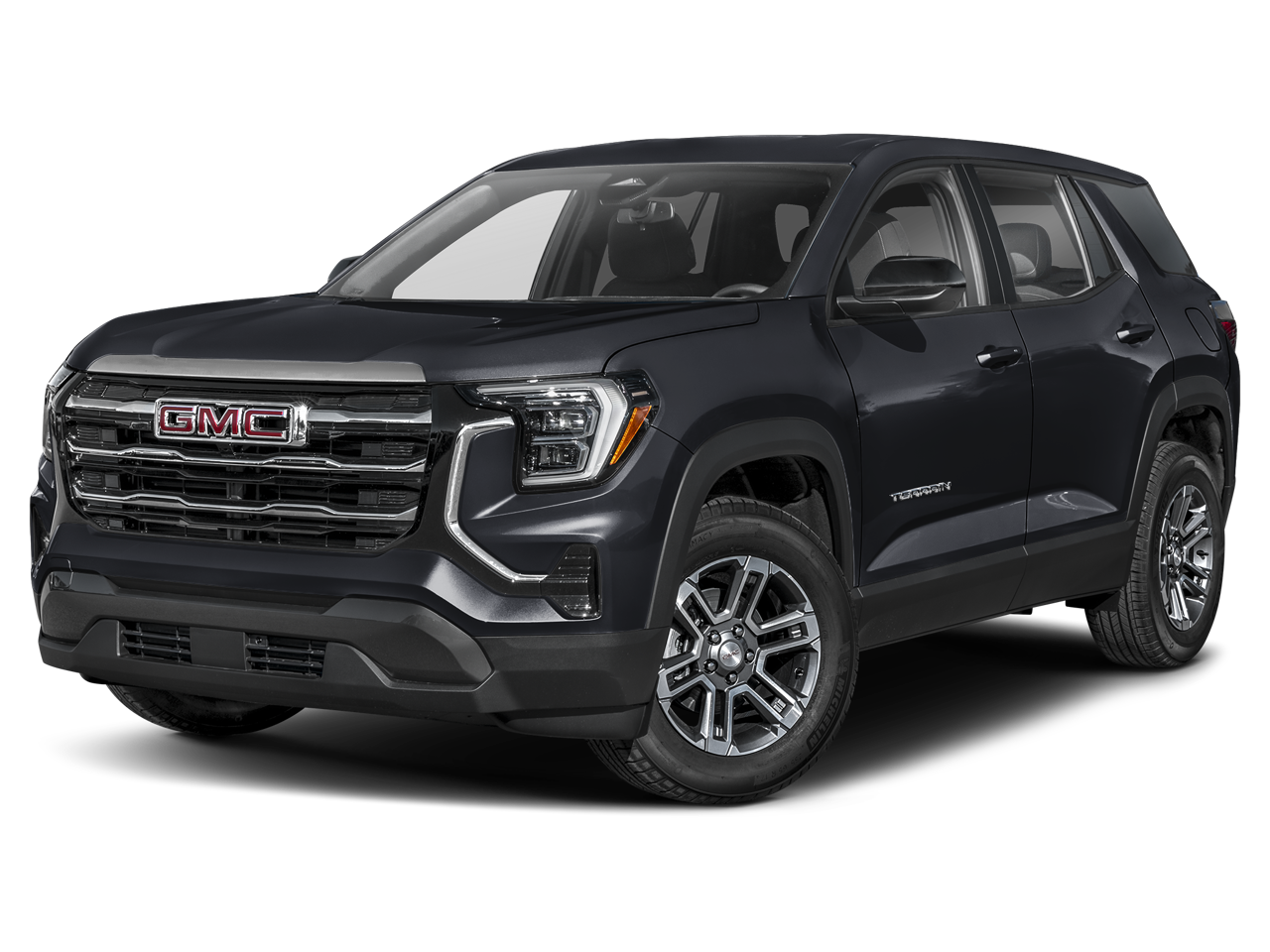 2026 GMC Terrain Elevation in Rapids Metallic — front three-quarter view