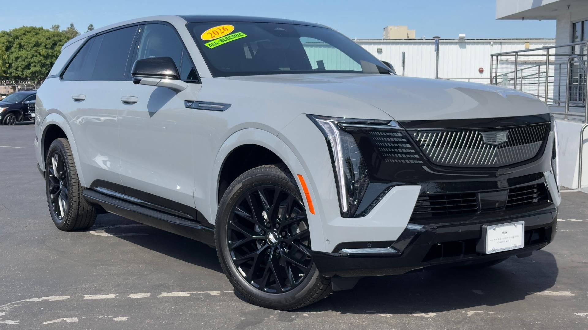 2026 Cadillac ESCALADE IQ Sport in Luna Metallic — front three-quarter view